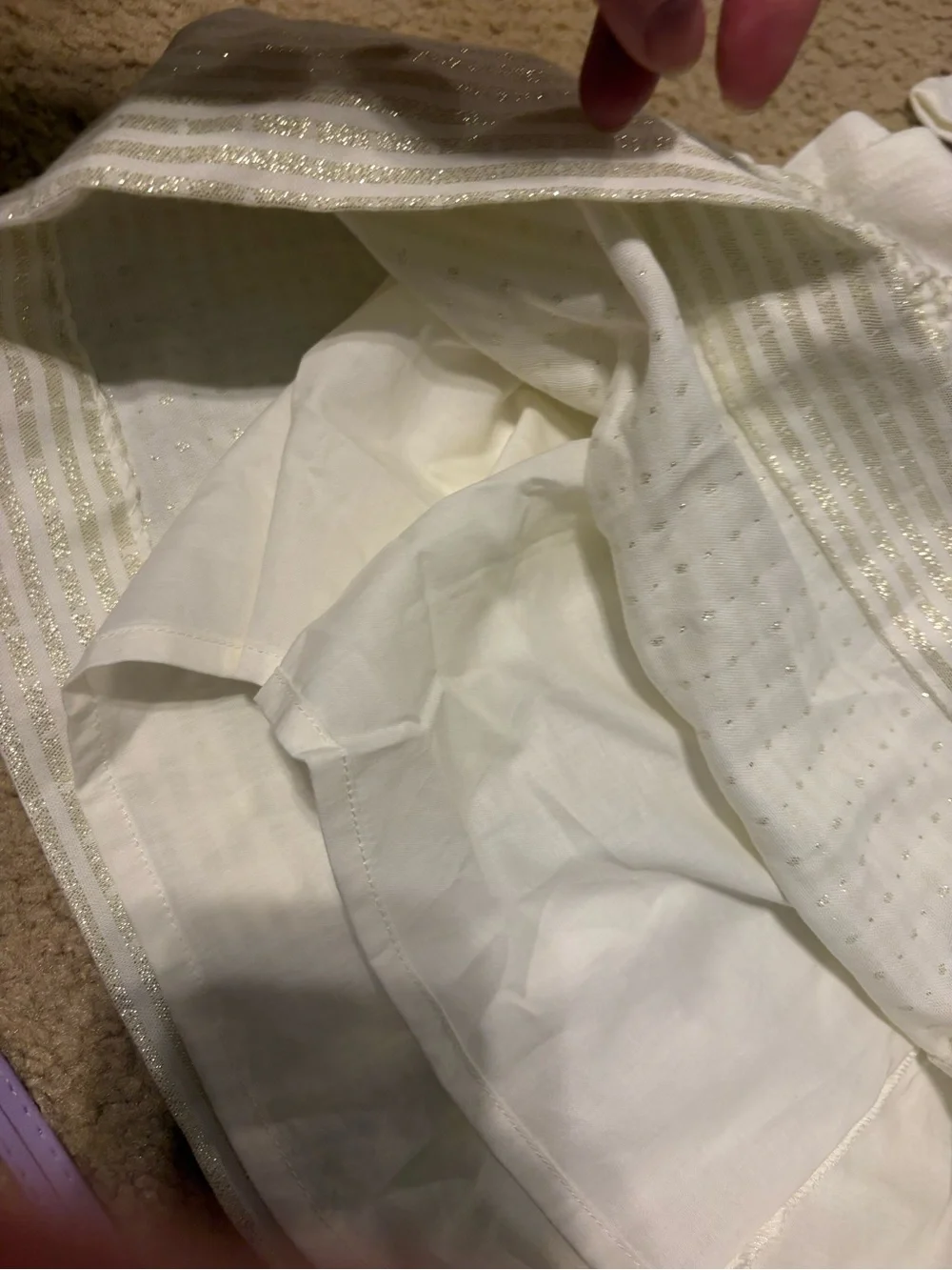 Adorable White Ruffle Cat outfit for Kids size 4t